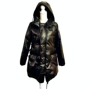 08Sircus Down Insulated Hooded Puffer Parka Coat Small $950